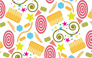 A repeat pattern created with SymmetryWorks