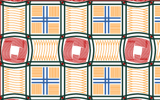 An example of a check pattern created with SymmetryWorks