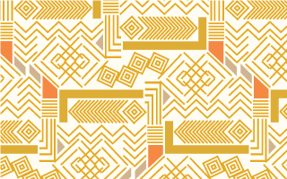 An example of a wallpaper pattern created with SymmetryWorks