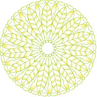 An example of a bead and reel design