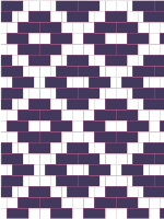 An example of the traditional bird's eye pattern