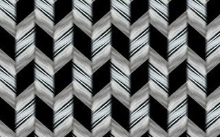 An example of a chevron pattern created in SymmetryMill
