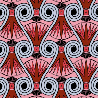 An Egyptian design re-created with Artlandia SymmetryWorks