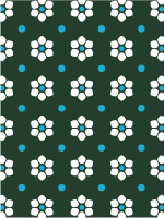 An example of a square repeat design