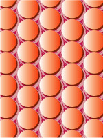 An example of a geometric pattern design