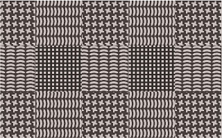 An example of a district check pattern design (Glen
          check)