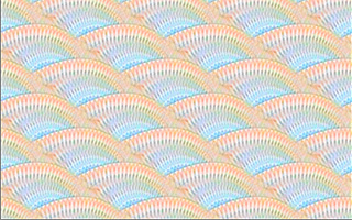 An example of a scale pattern created in SymmetryMill