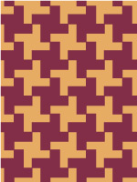 An example of a dog's tooth pattern design