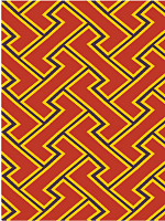 An example of a interlocking pattern design