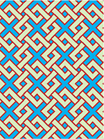 An example of a latticework design