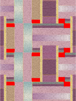An example of a linoleum pattern design