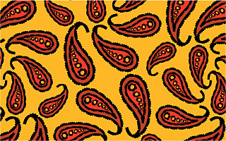 An example of a boteh design