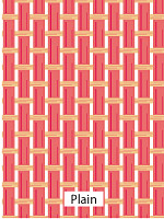 An example of a plain weave design