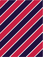 An example of a Regimental stripe design