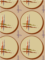An example of a square repeat design