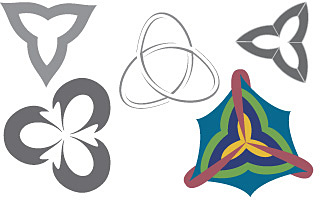 Examples of trefoil designs