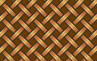A wallpaper pattern with symmetry group p4g