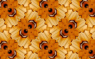 An example of a wallpaper pattern with symmetry group p4g created in SymmetryMill