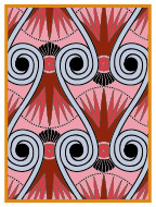 Egyptian 7th Century BC pattern (lotus)